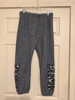 PINK Victoria's Secret PINK Bling Collection Joggers Size M